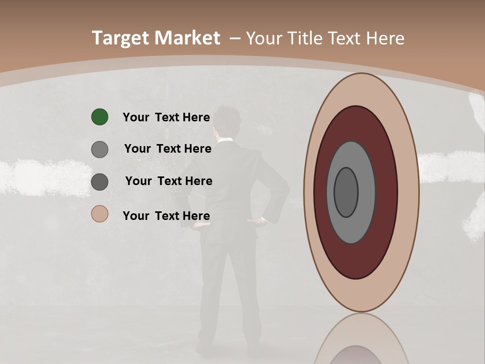 Career Manager Signal PowerPoint Template
