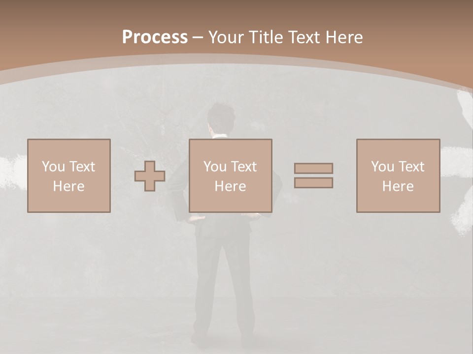 Career Manager Signal PowerPoint Template