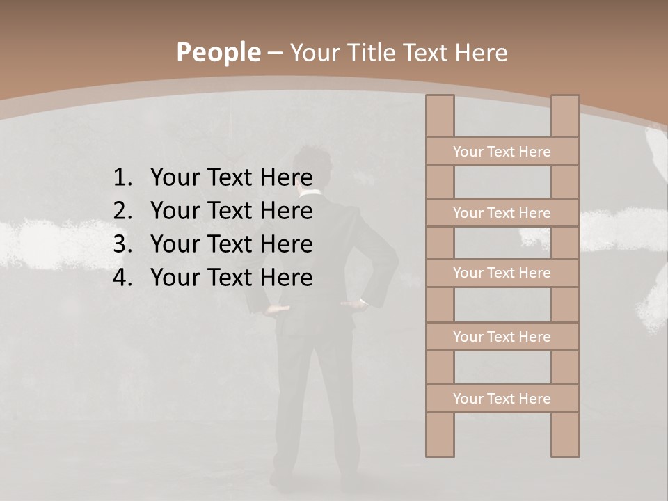 Career Manager Signal PowerPoint Template