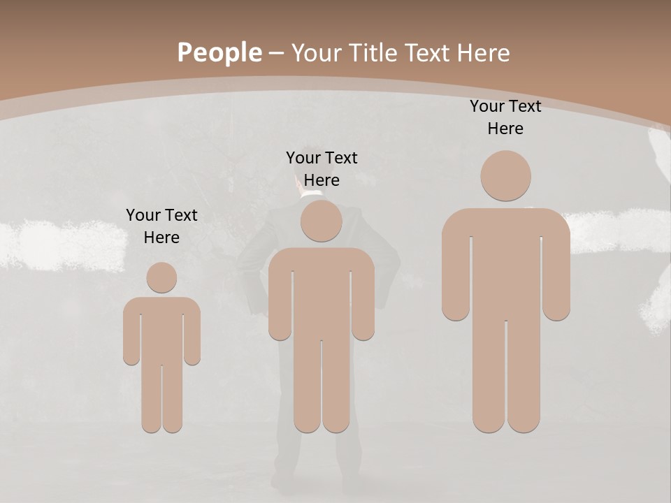 Career Manager Signal PowerPoint Template