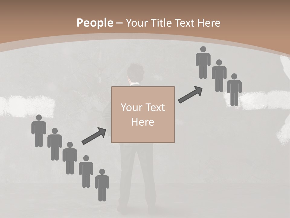 Career Manager Signal PowerPoint Template