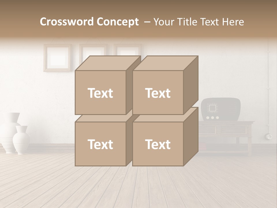 Vintage Wall Stucco PowerPoint Template