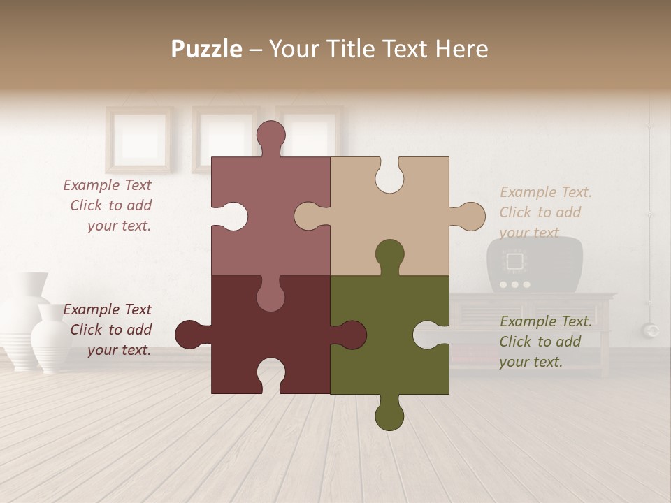 Vintage Wall Stucco PowerPoint Template