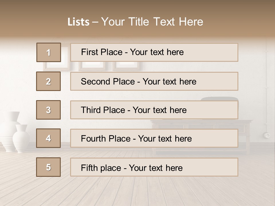 Vintage Wall Stucco PowerPoint Template