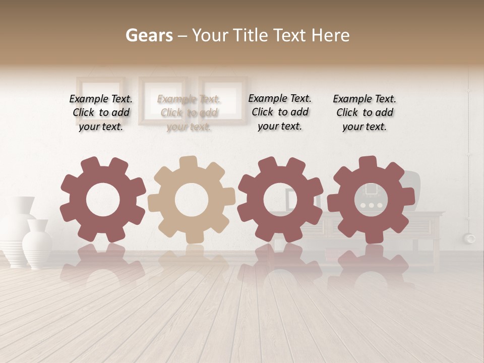 Vintage Wall Stucco PowerPoint Template