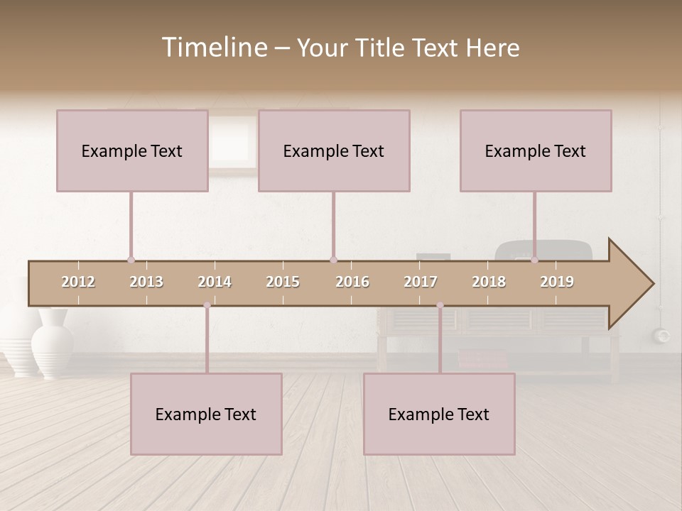 Vintage Wall Stucco PowerPoint Template