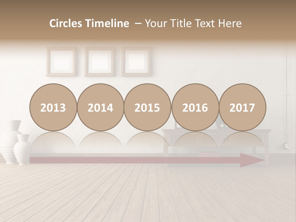 Vintage Wall Stucco PowerPoint Template