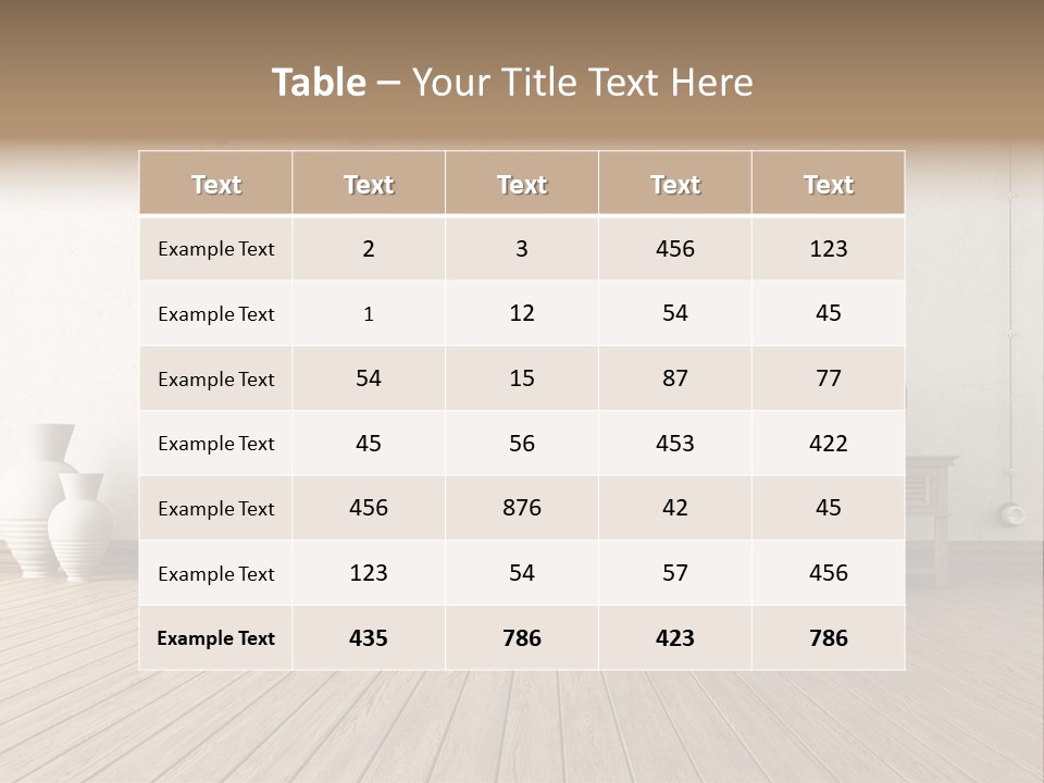 Vintage Wall Stucco PowerPoint Template