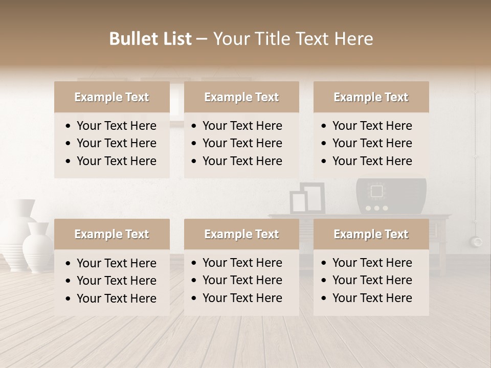 Vintage Wall Stucco PowerPoint Template