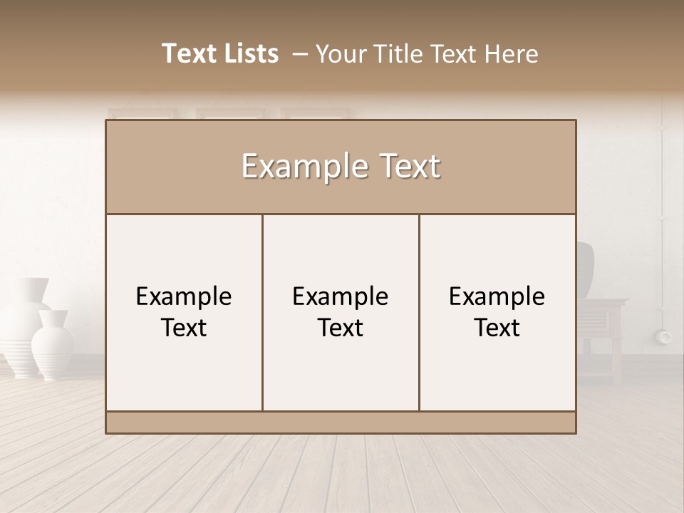 Vintage Wall Stucco PowerPoint Template