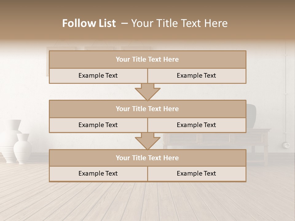 Vintage Wall Stucco PowerPoint Template