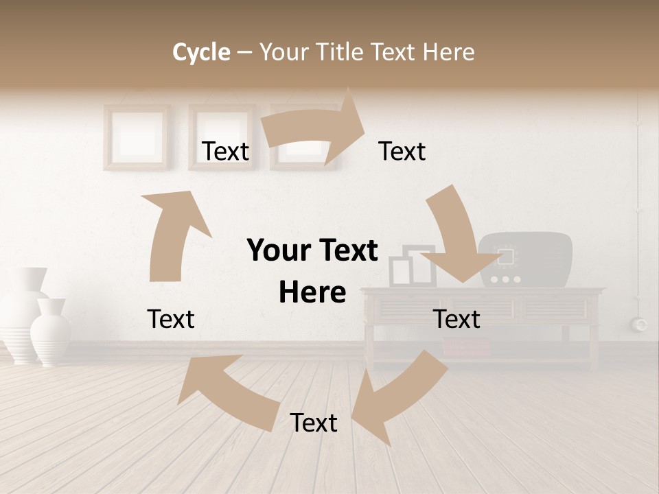 Vintage Wall Stucco PowerPoint Template