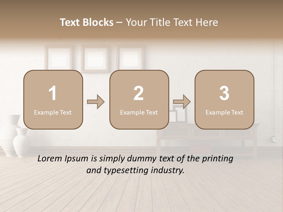 Vintage Wall Stucco PowerPoint Template