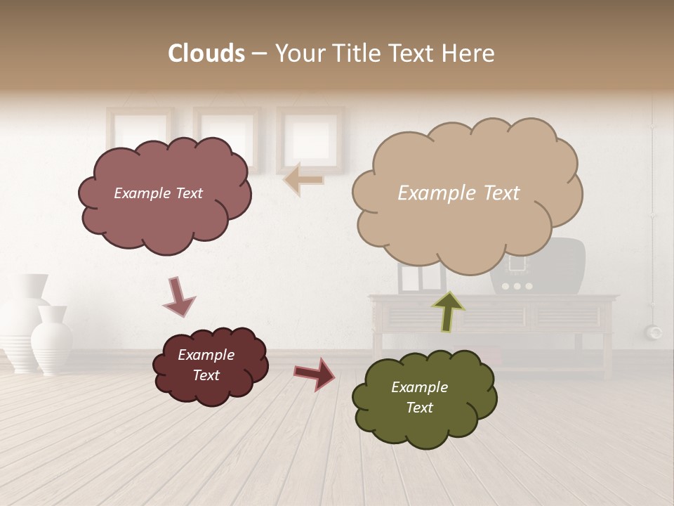 Vintage Wall Stucco PowerPoint Template