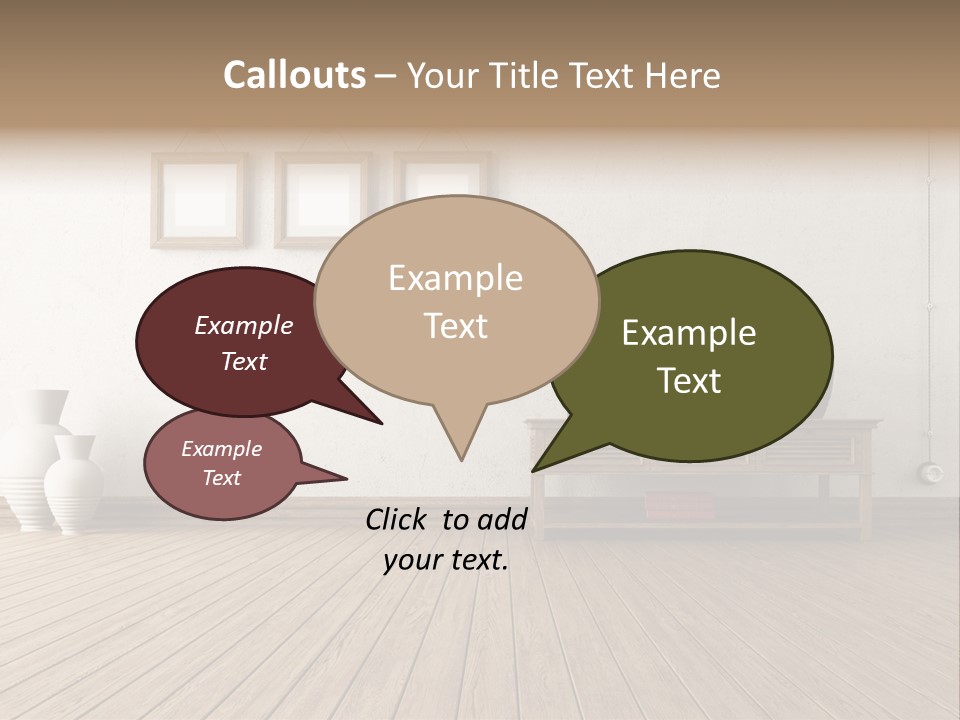 Vintage Wall Stucco PowerPoint Template