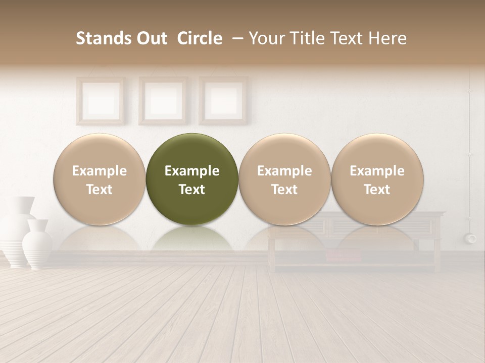 Vintage Wall Stucco PowerPoint Template