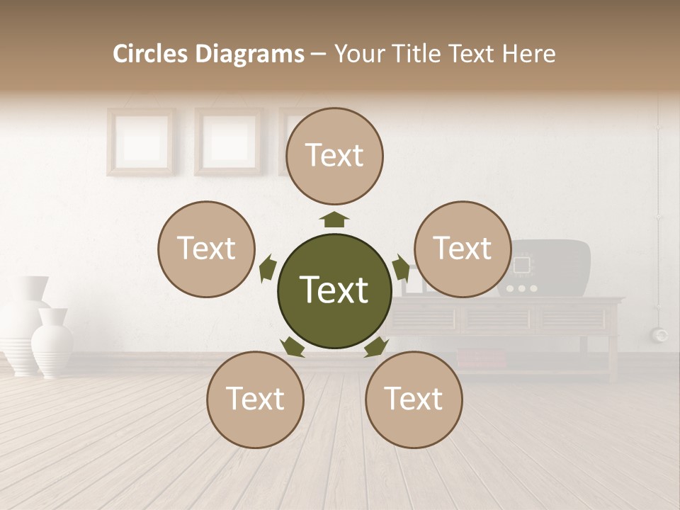 Vintage Wall Stucco PowerPoint Template