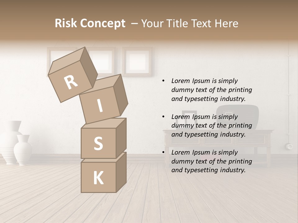 Vintage Wall Stucco PowerPoint Template