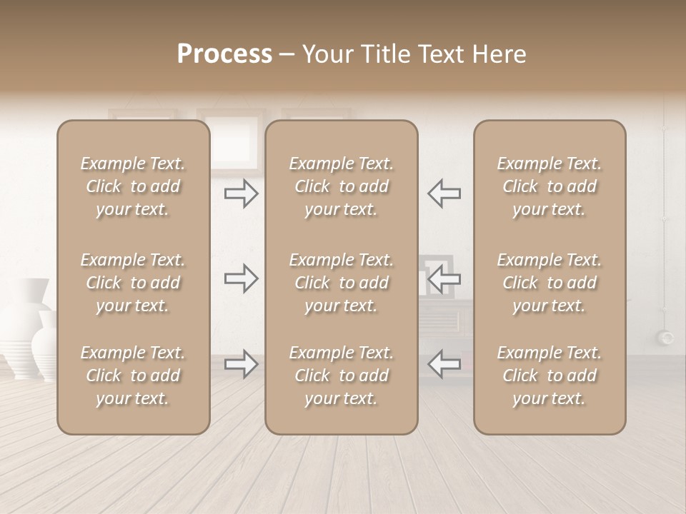 Vintage Wall Stucco PowerPoint Template