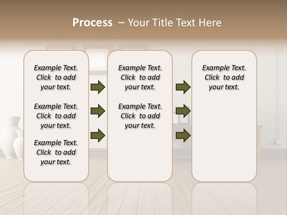 Vintage Wall Stucco PowerPoint Template