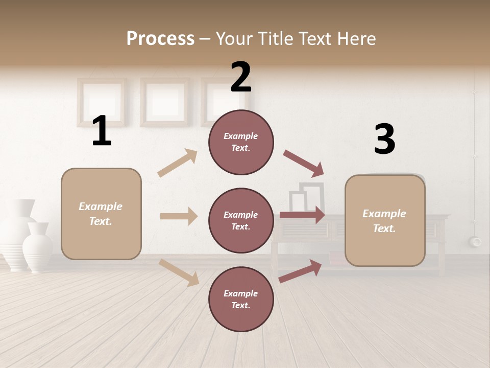 Vintage Wall Stucco PowerPoint Template