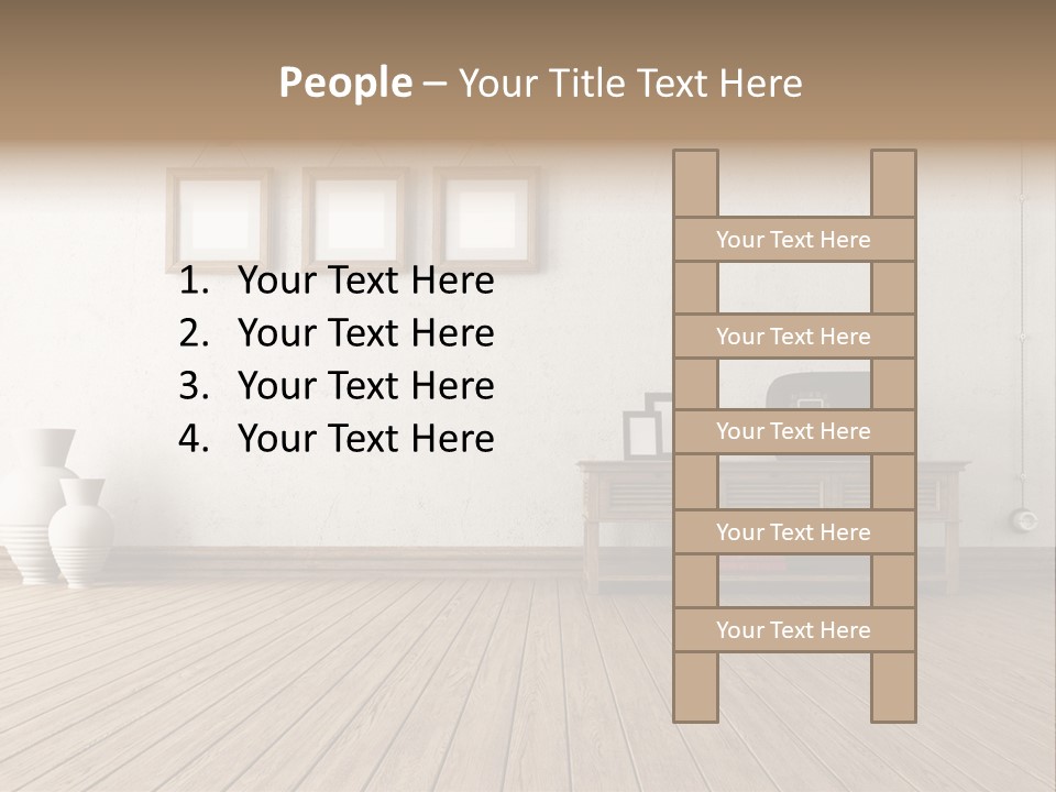 Vintage Wall Stucco PowerPoint Template