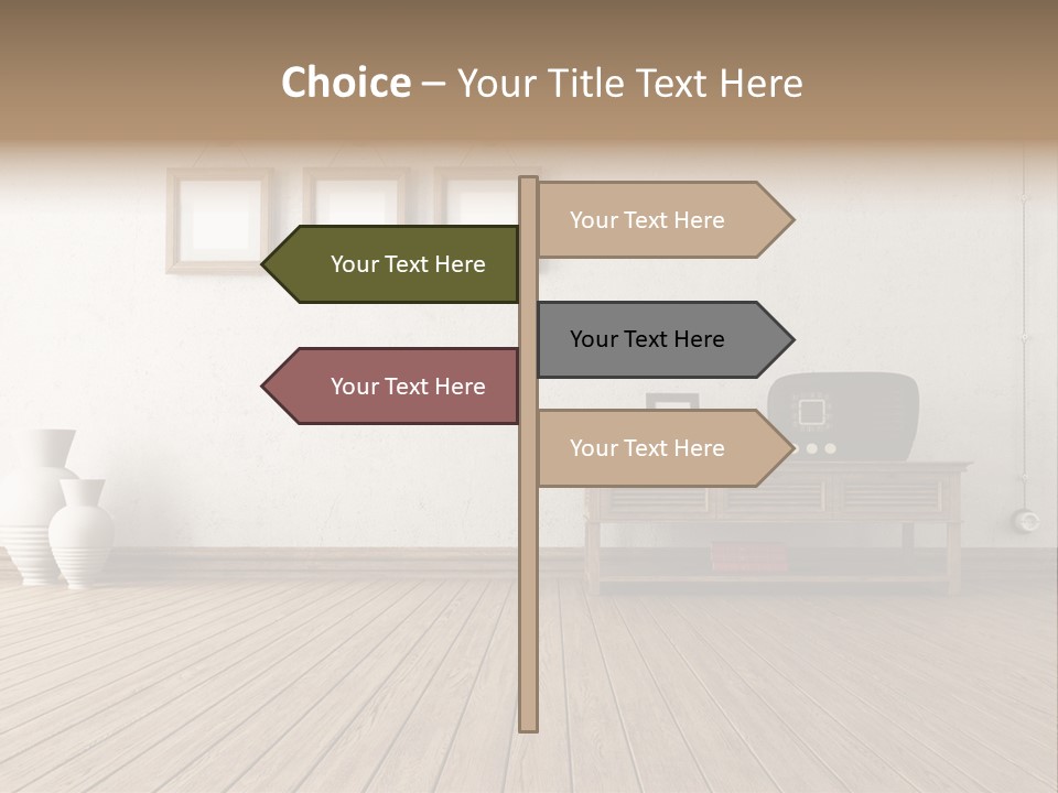 Vintage Wall Stucco PowerPoint Template