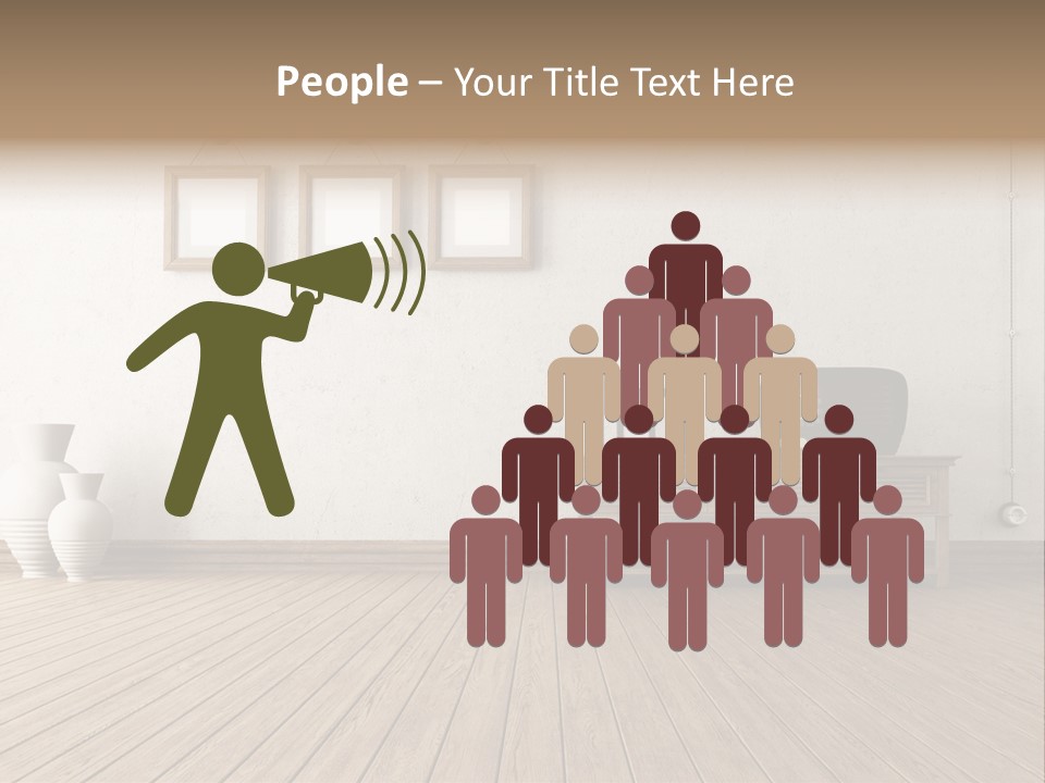 Vintage Wall Stucco PowerPoint Template