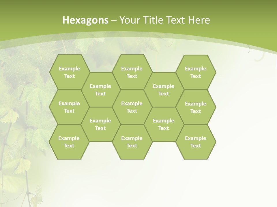 Grow Natural Isolated PowerPoint Template