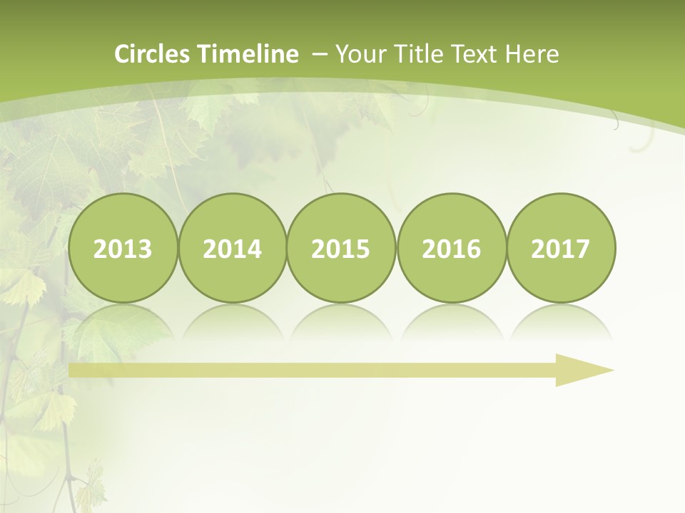 Grow Natural Isolated PowerPoint Template