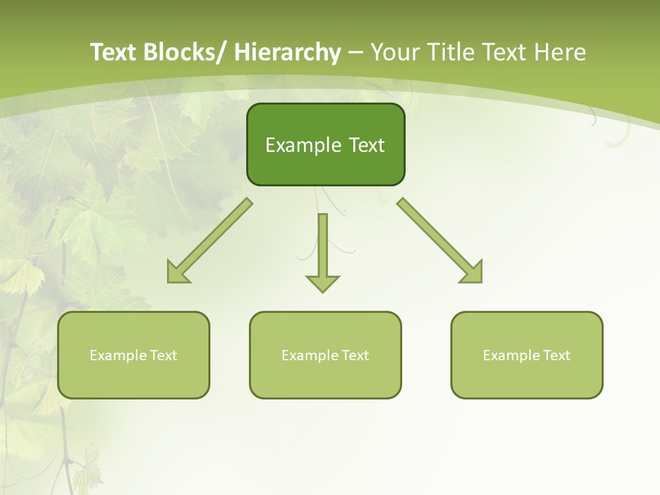 Grow Natural Isolated PowerPoint Template