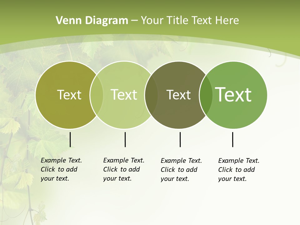 Grow Natural Isolated PowerPoint Template