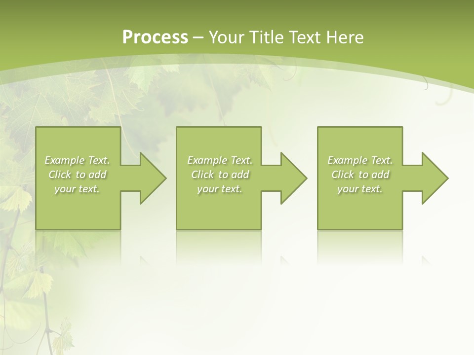 Grow Natural Isolated PowerPoint Template