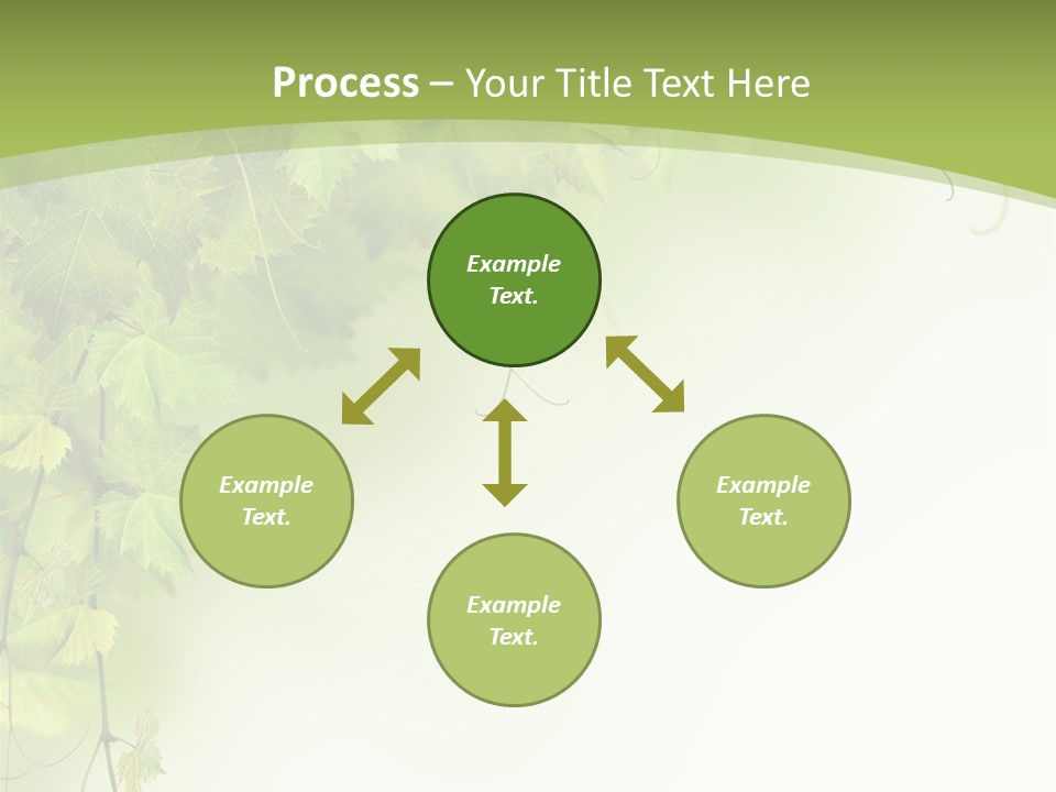 Grow Natural Isolated PowerPoint Template