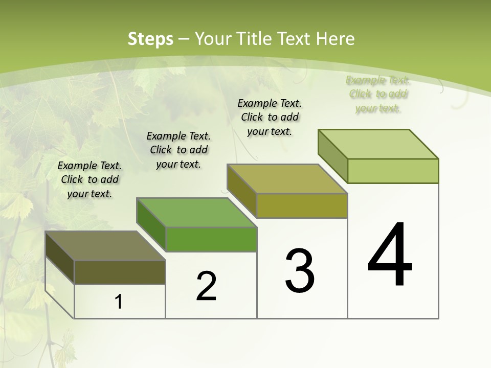 Grow Natural Isolated PowerPoint Template