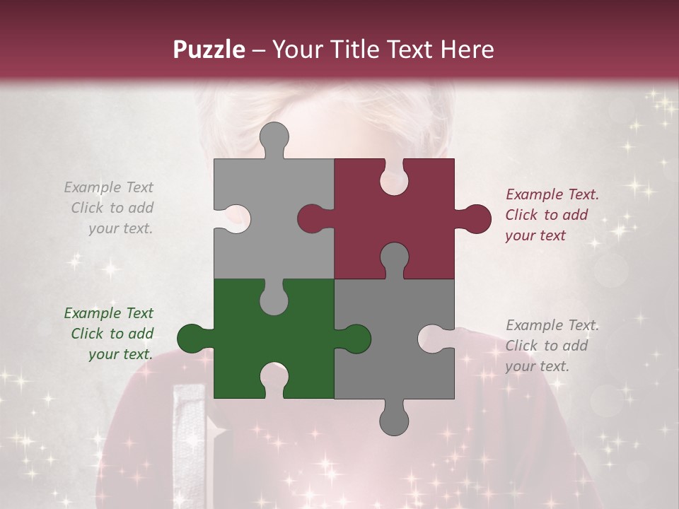 Happy Childhood Little PowerPoint Template