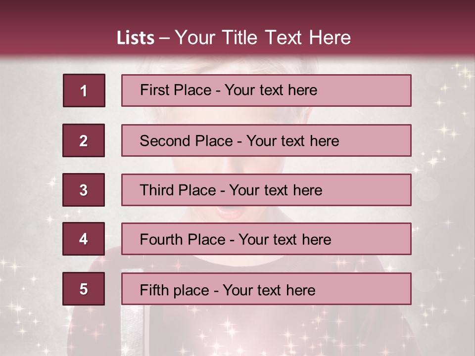 Happy Childhood Little PowerPoint Template