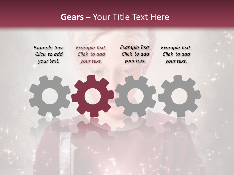 Happy Childhood Little PowerPoint Template