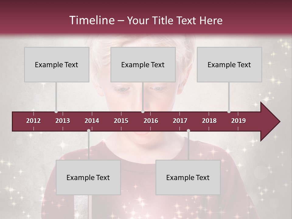 Happy Childhood Little PowerPoint Template