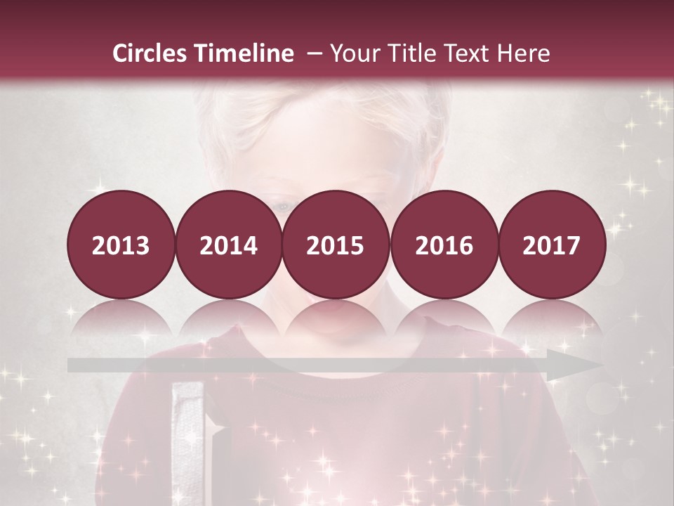 Happy Childhood Little PowerPoint Template