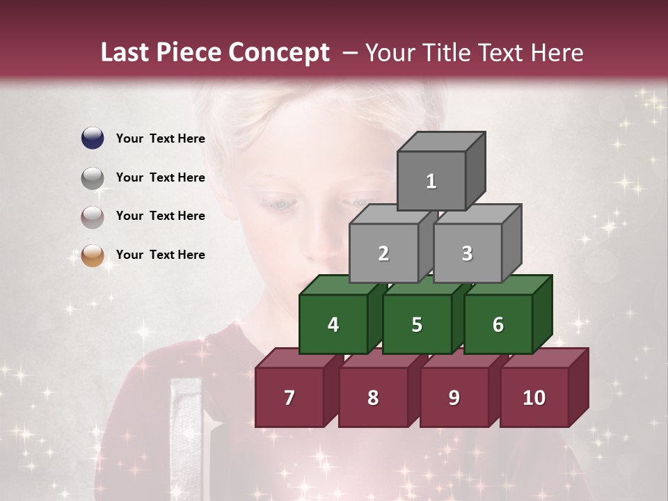 Happy Childhood Little PowerPoint Template