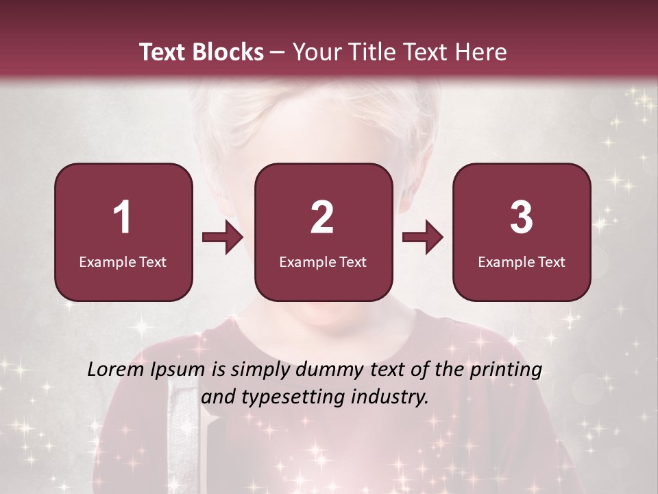 Happy Childhood Little PowerPoint Template