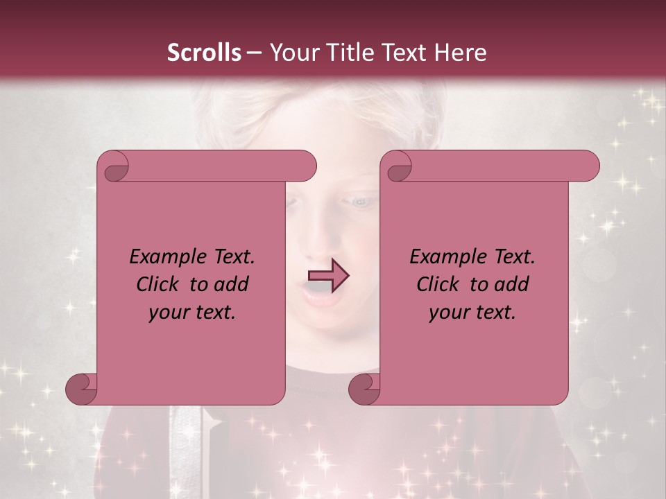 Happy Childhood Little PowerPoint Template