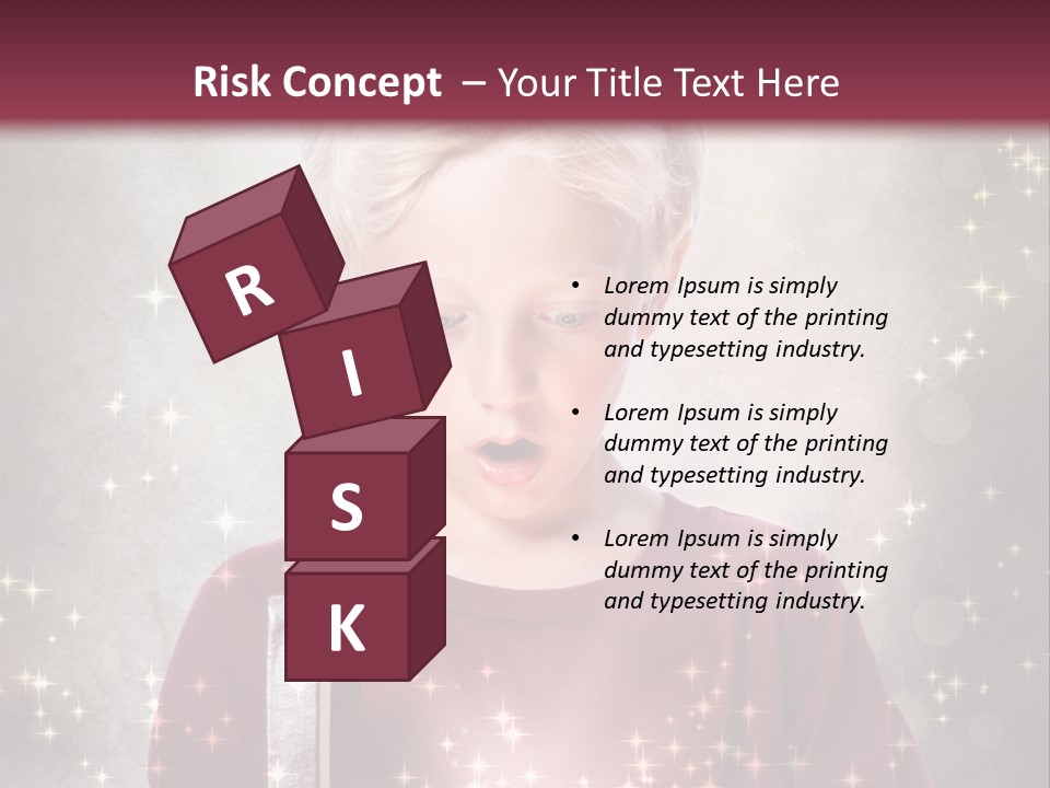 Happy Childhood Little PowerPoint Template