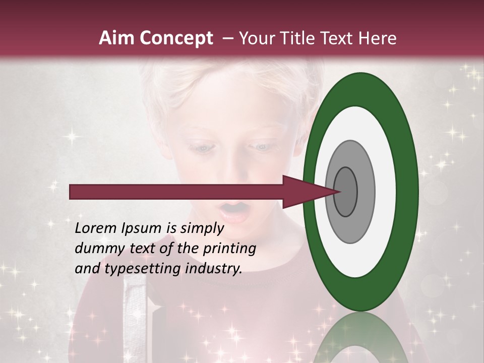 Happy Childhood Little PowerPoint Template