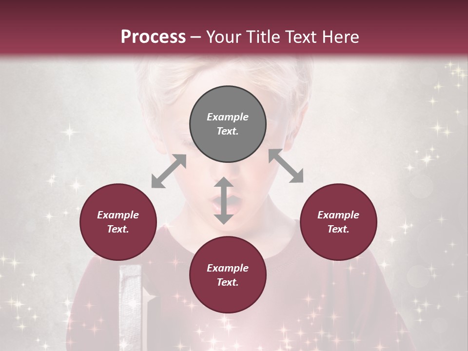 Happy Childhood Little PowerPoint Template