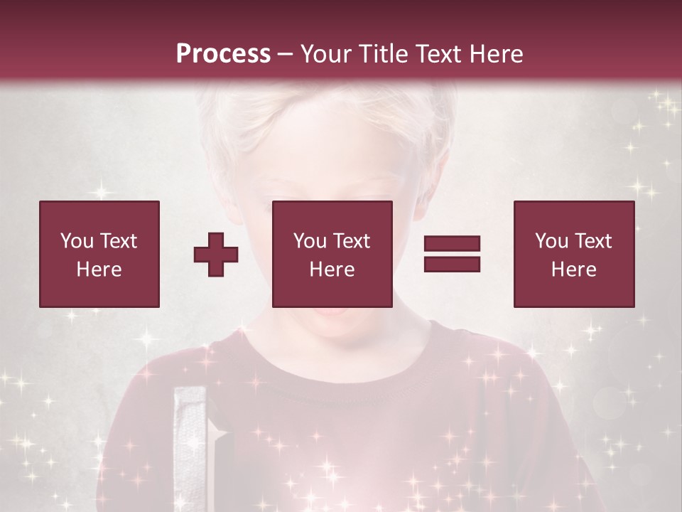 Happy Childhood Little PowerPoint Template
