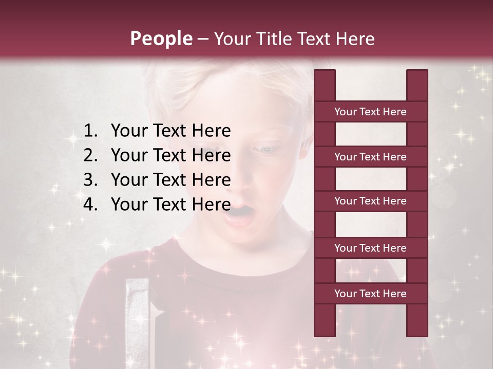 Happy Childhood Little PowerPoint Template