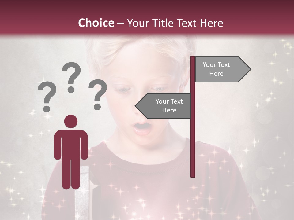 Happy Childhood Little PowerPoint Template
