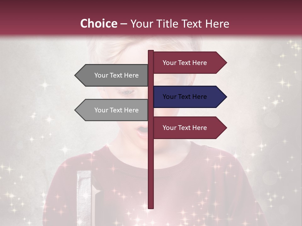 Happy Childhood Little PowerPoint Template